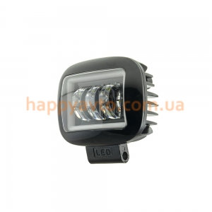 LED фара CYCLONE WL-F3B 45W+DRL PREMIUM
